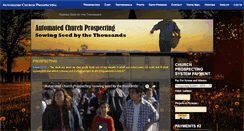 Desktop Screenshot of churchprospecting.com